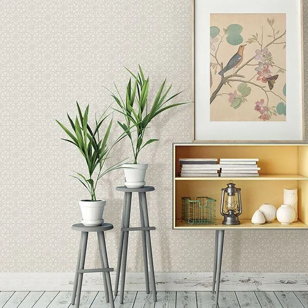 A-Street Prints Prism wallpaper, color White, SKU 2782-24547
