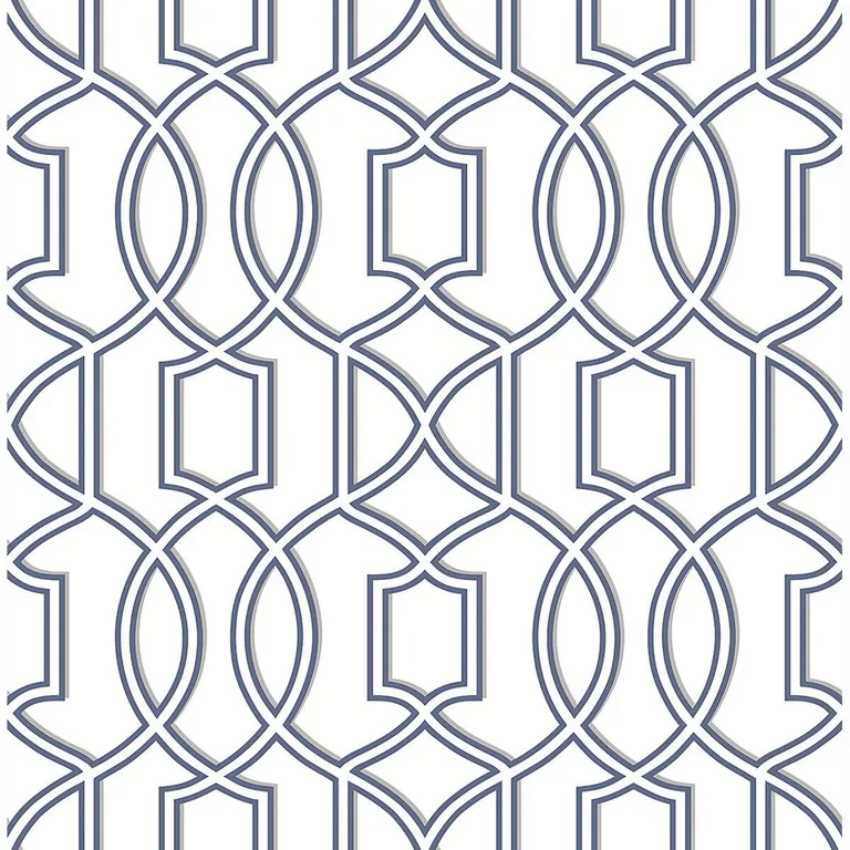 A-Street Prints Quantum wallpaper, color Blue, SKU 2625-21815
