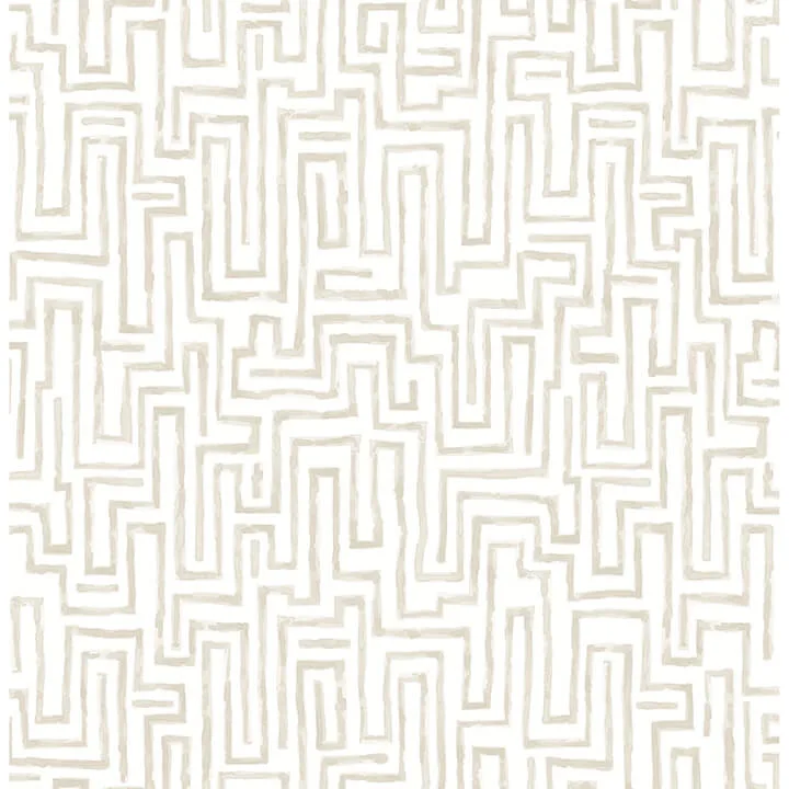 A-Street Prints Ramble wallpaper, color Taupe, SKU 4121-26955