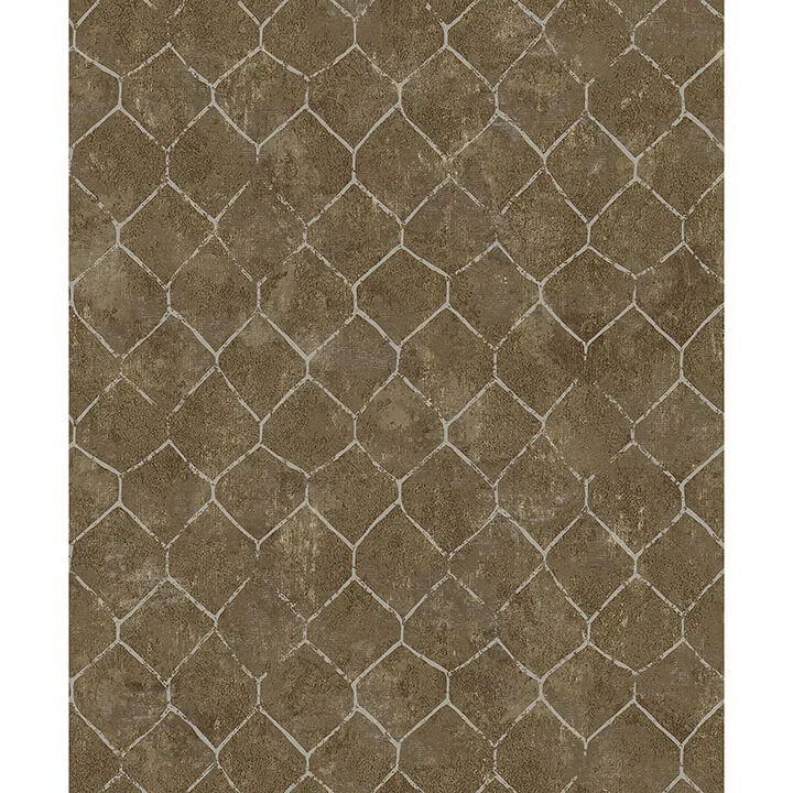 A-Street Prints Rauta wallpaper, color Brass, SKU 4105-86655