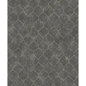 A-Street Prints Rauta wallpaper, color Pewter, SKU 4105-86654