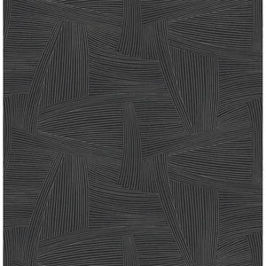 A-Street Prints Reid wallpaper, color Black, SKU 4155-27330