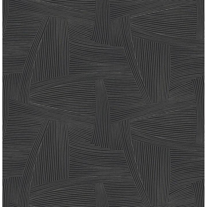A-Street Prints Reid wallpaper, color Black, SKU 4155-27330