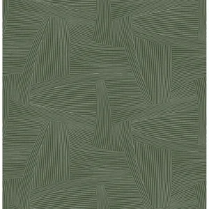 A-Street Prints Reid wallpaper, color Evergreen, SKU 4155-27331