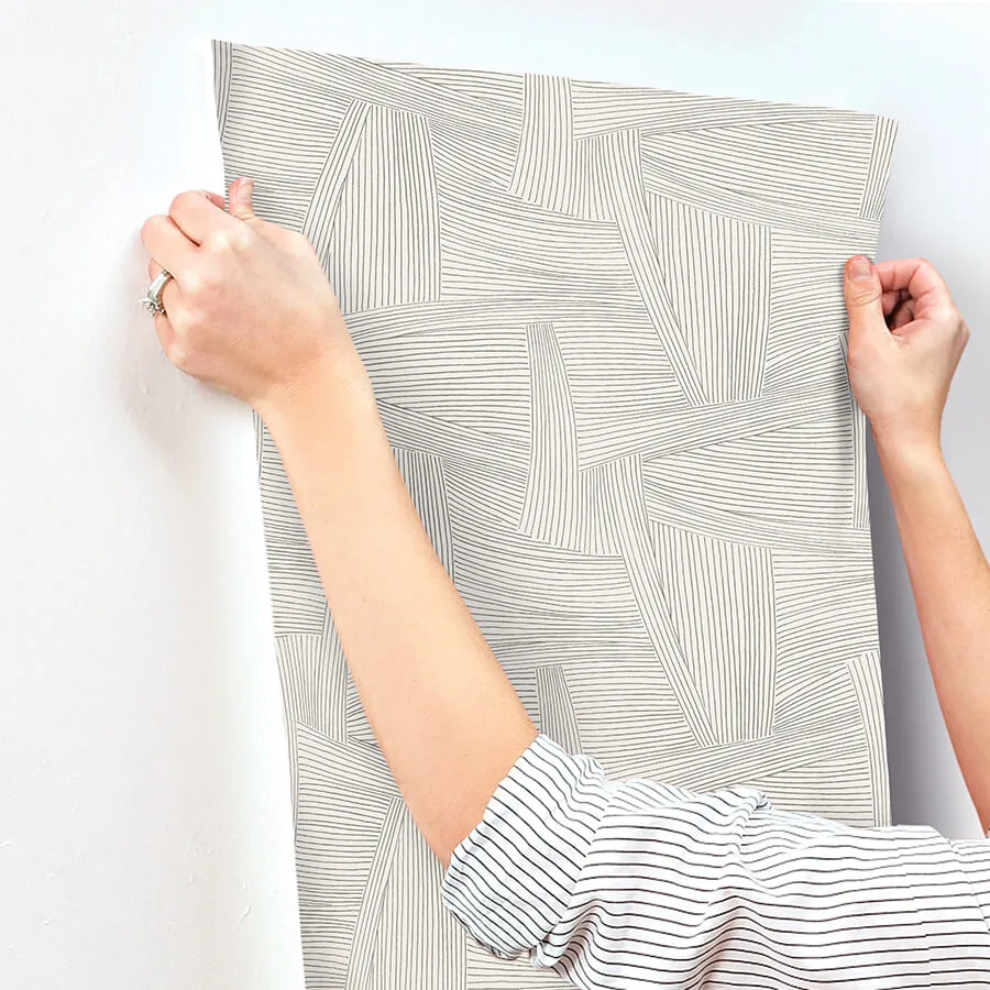 A-Street Prints Reid wallpaper, color Grey, SKU 4155-27353