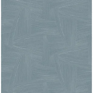 A-Street Prints Reid wallpaper, color Sky Blue, SKU 4155-27334