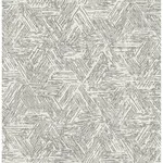A-Street Prints Retreat wallpaper, color Charcoal, SKU 4122-27031