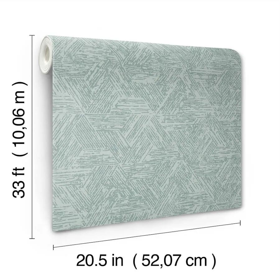 A-Street Prints Retreat wallpaper, color Denim, SKU 4122-27036