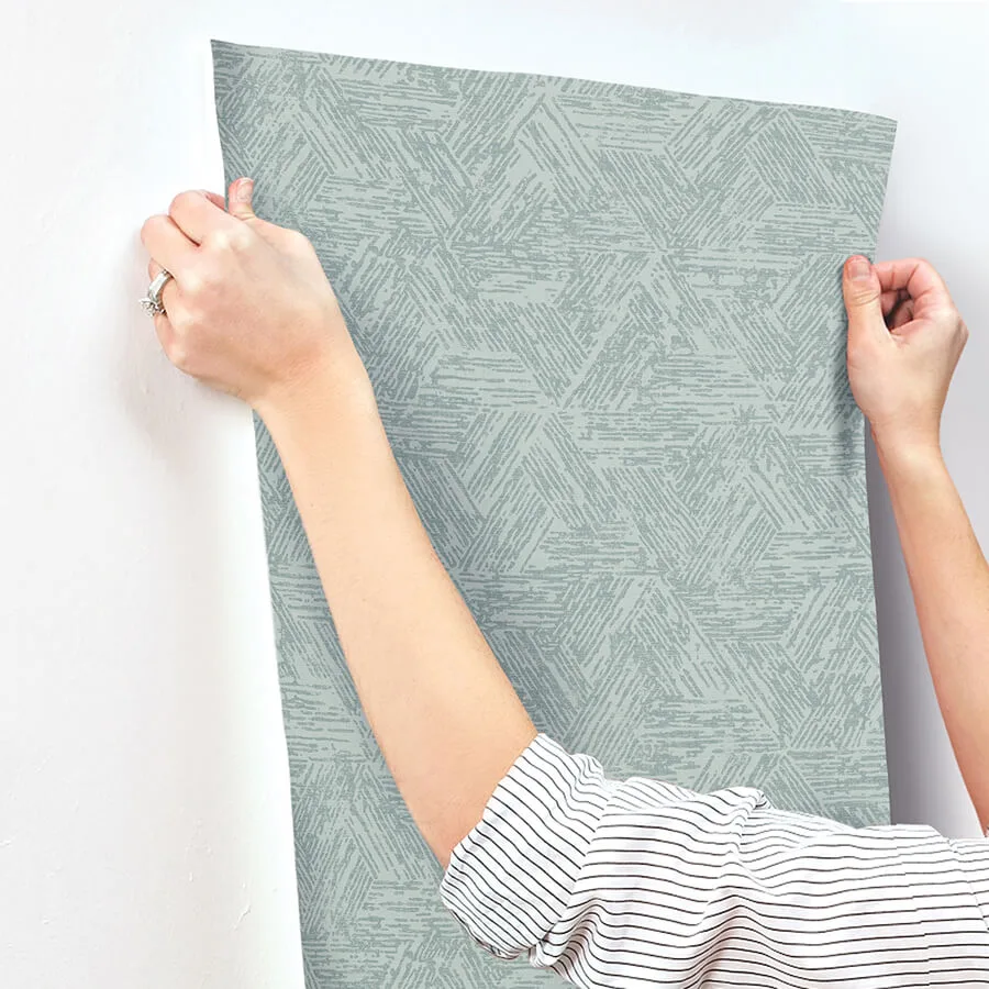 A-Street Prints Retreat wallpaper, color Denim, SKU 4122-27036
