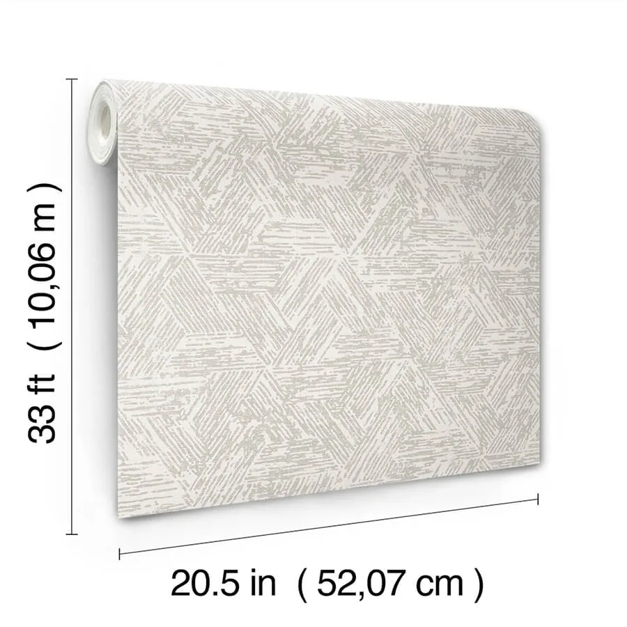 A-Street Prints Retreat wallpaper, color Grey, SKU 4122-27034