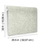 A-Street Prints Retreat wallpaper, color Sea Green, SKU 4122-27035