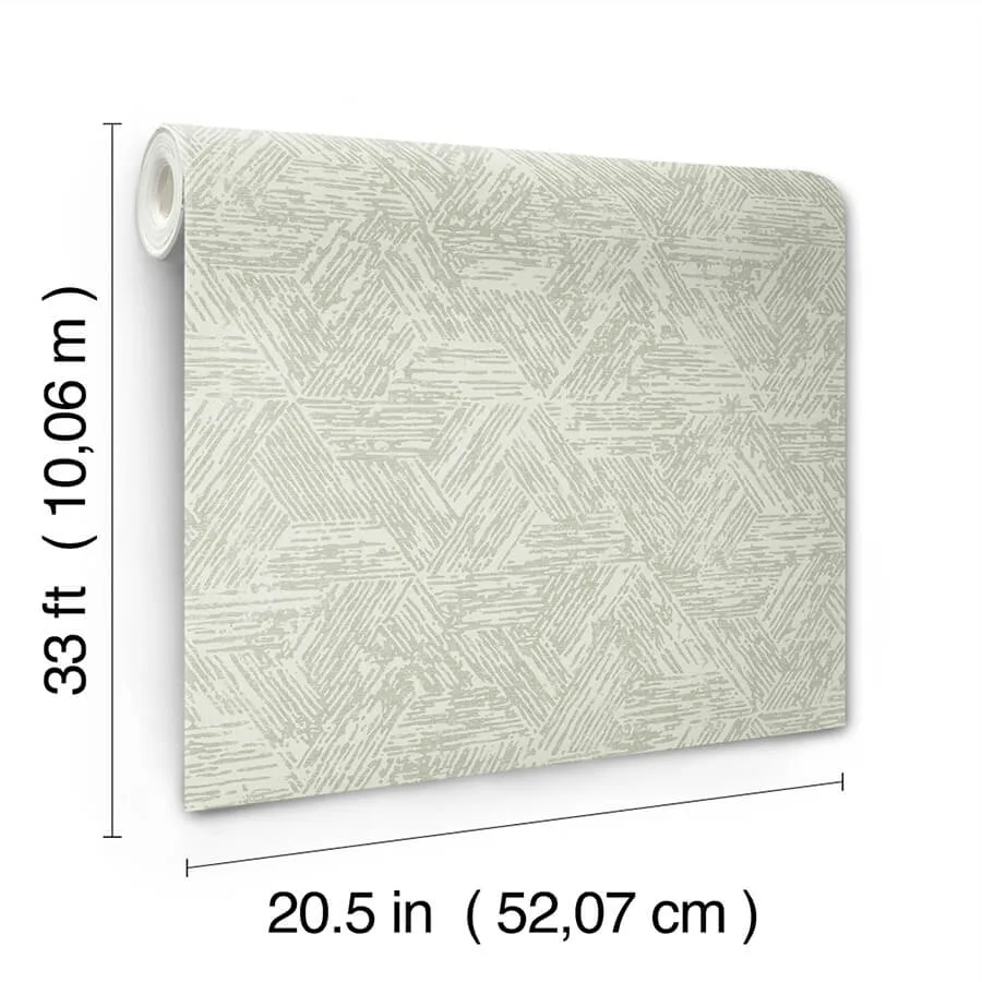 A-Street Prints Retreat wallpaper, color Sea Green, SKU 4122-27035