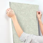A-Street Prints Retreat wallpaper, color Sea Green, SKU 4122-27035