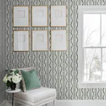 A-Street Prints Rhys wallpaper, color Green, SKU AST4347