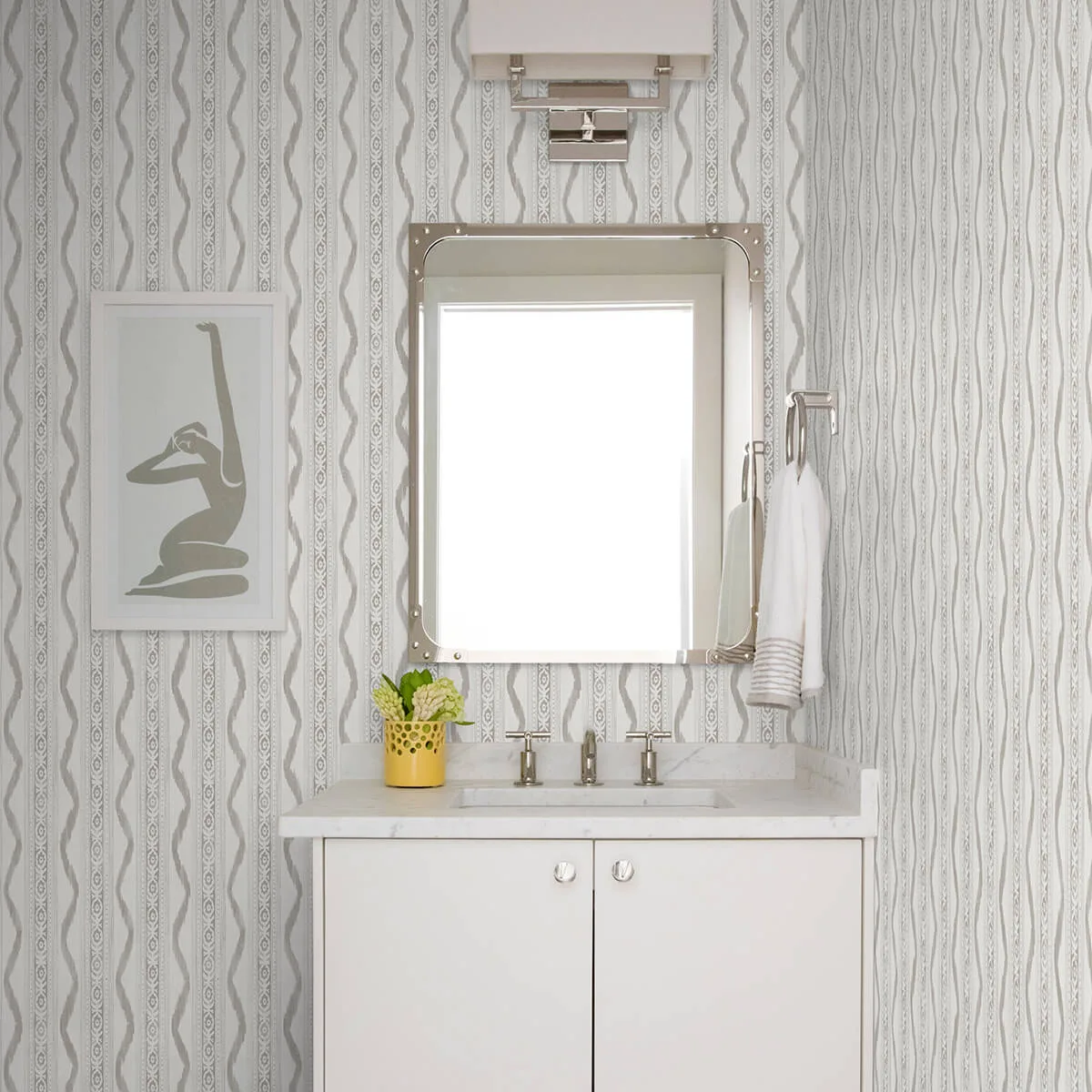 A-Street Prints Rhys - Stone Wallpaper | Buy Online A-Street Prints Rhys wallpaper, color Stone, SKU AST4348
