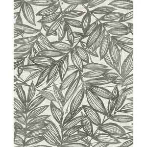 A-Street Prints Rhythmic wallpaper, color Charcoal, SKU 4146-27229