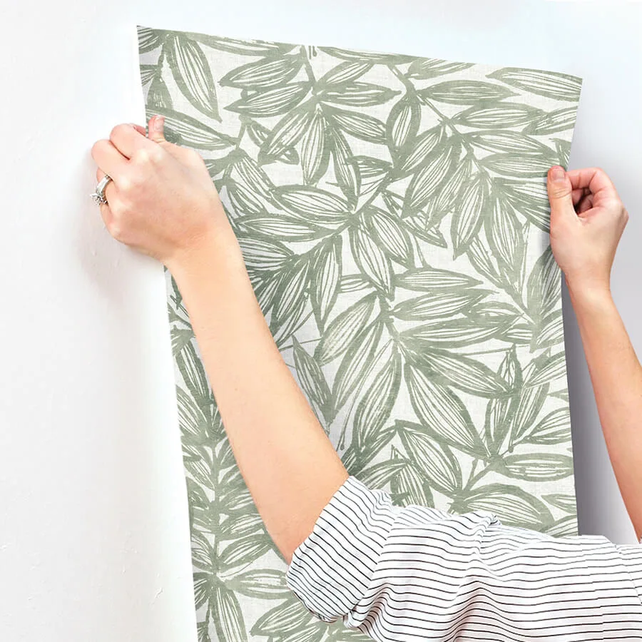 A-Street Prints Rhythmic - Sage Wallpaper | Buy Online A-Street Prints Rhythmic wallpaper, color Sage, SKU 4146-27231