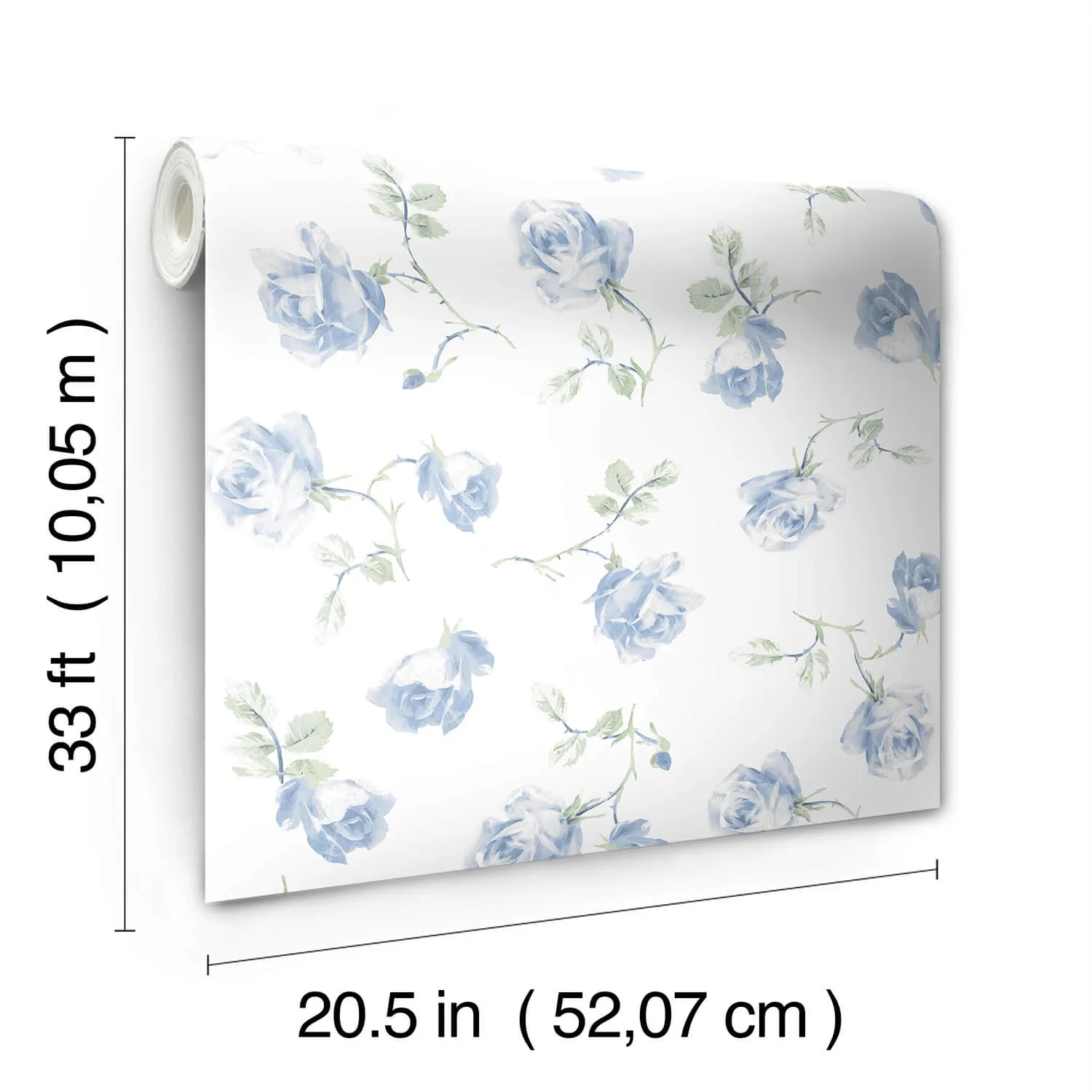 A-Street Prints Ribbon Rosa wallpaper, color French Blue, SKU AST6085