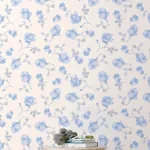 A-Street Prints Ribbon Rosa wallpaper, color French Blue, SKU AST6085