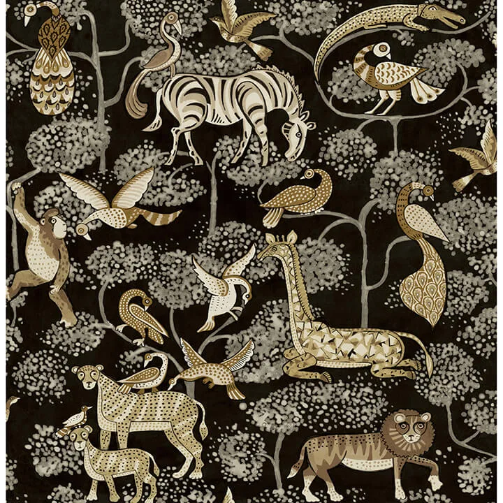 A-Street Prints Rigby wallpaper, color Black, SKU 4135-27287