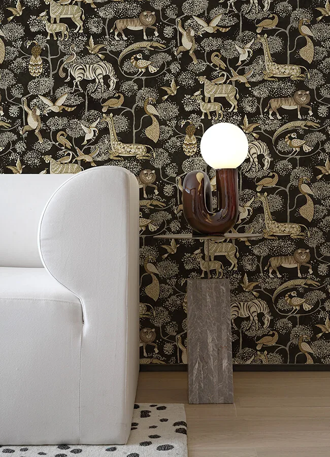 A-Street Prints Rigby wallpaper, color Black, SKU 4135-27287