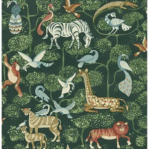 A-Street Prints Rigby wallpaper, color Green, SKU 4135-27286