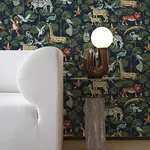 A-Street Prints Rigby wallpaper, color Navy, SKU 4135-27285