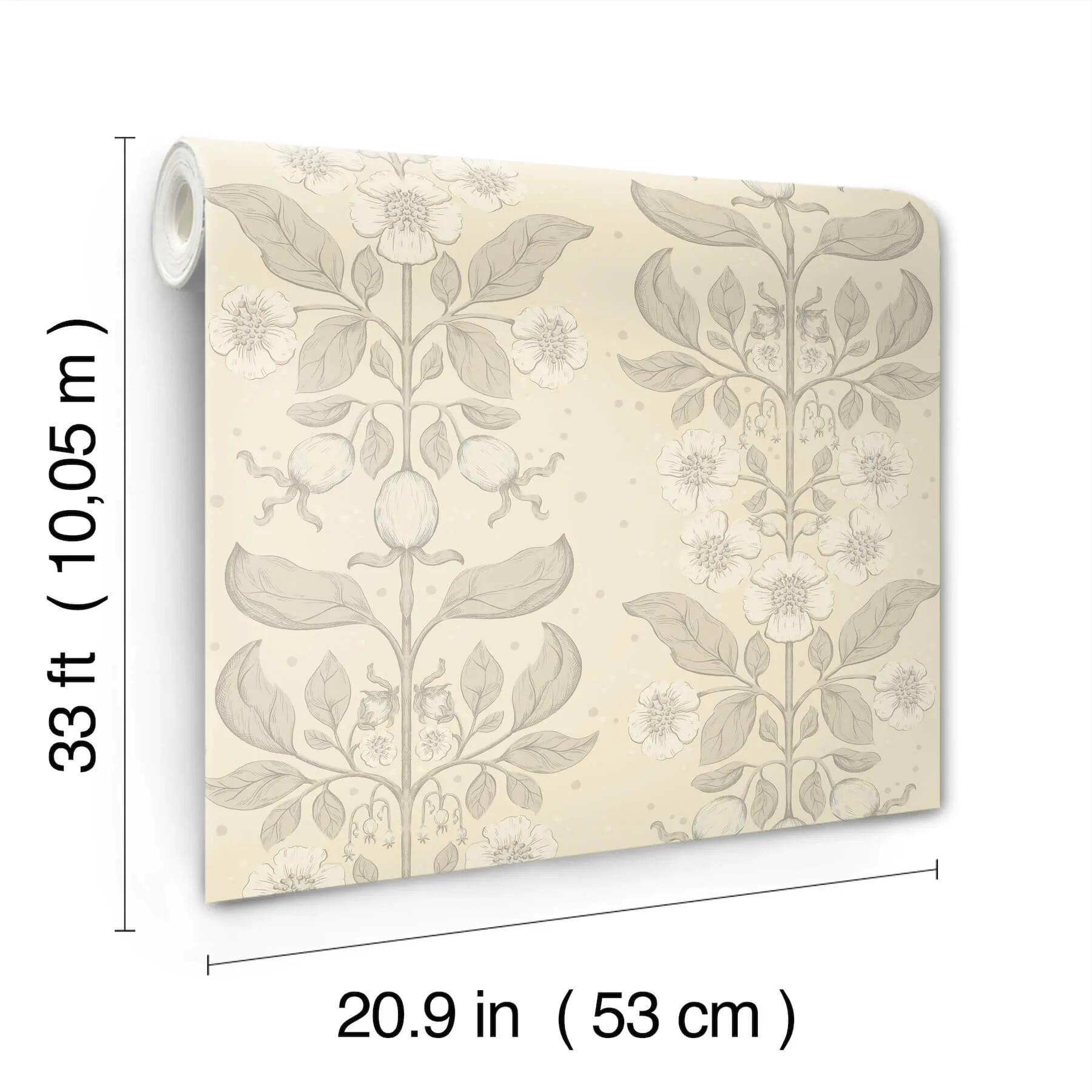 A-Street Prints Rosa - Cream Wallpaper | Buy Online A-Street Prints Rosa wallpaper, color Cream, SKU 4201-48009