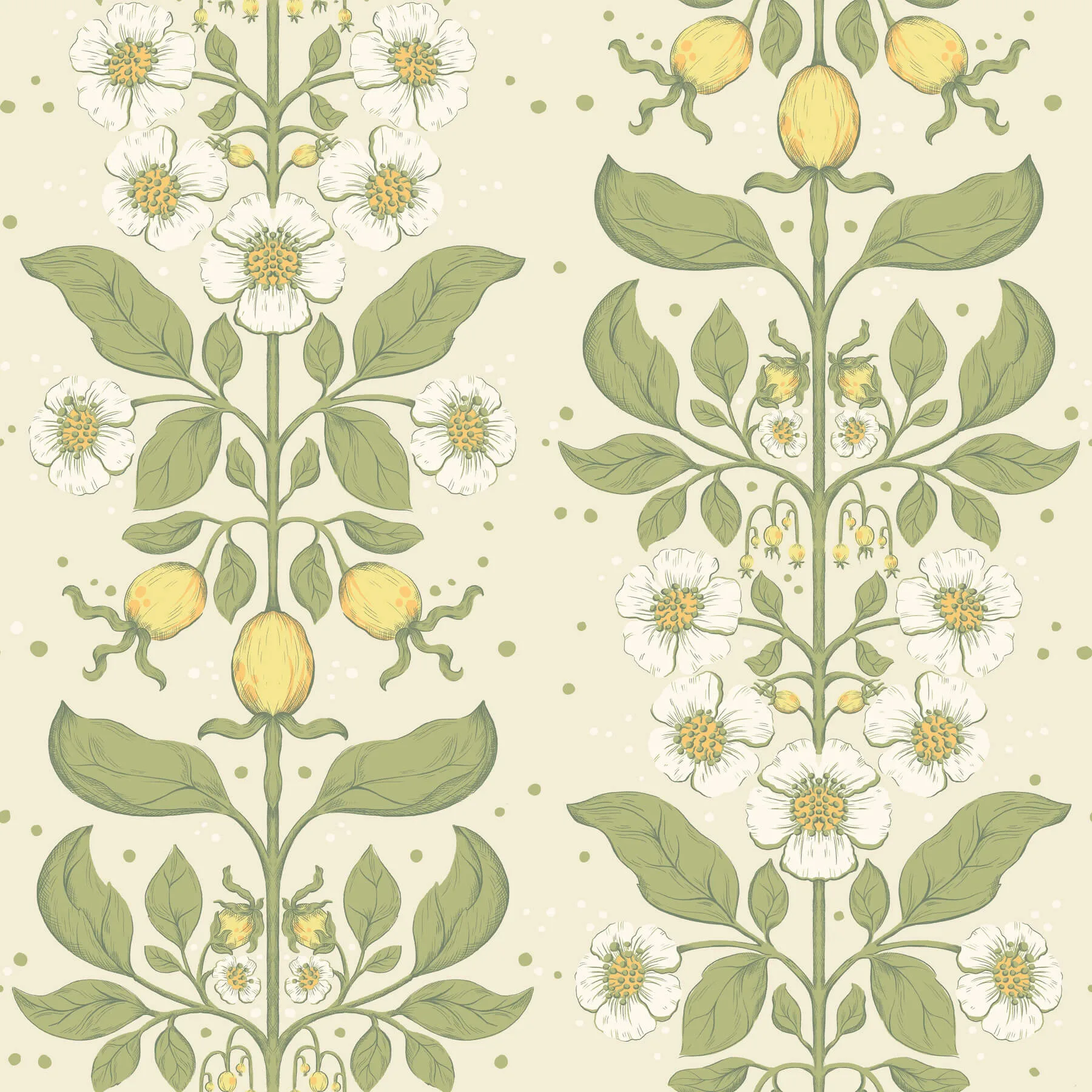 A-Street Prints Rosa wallpaper, color Green, SKU 4201-48010