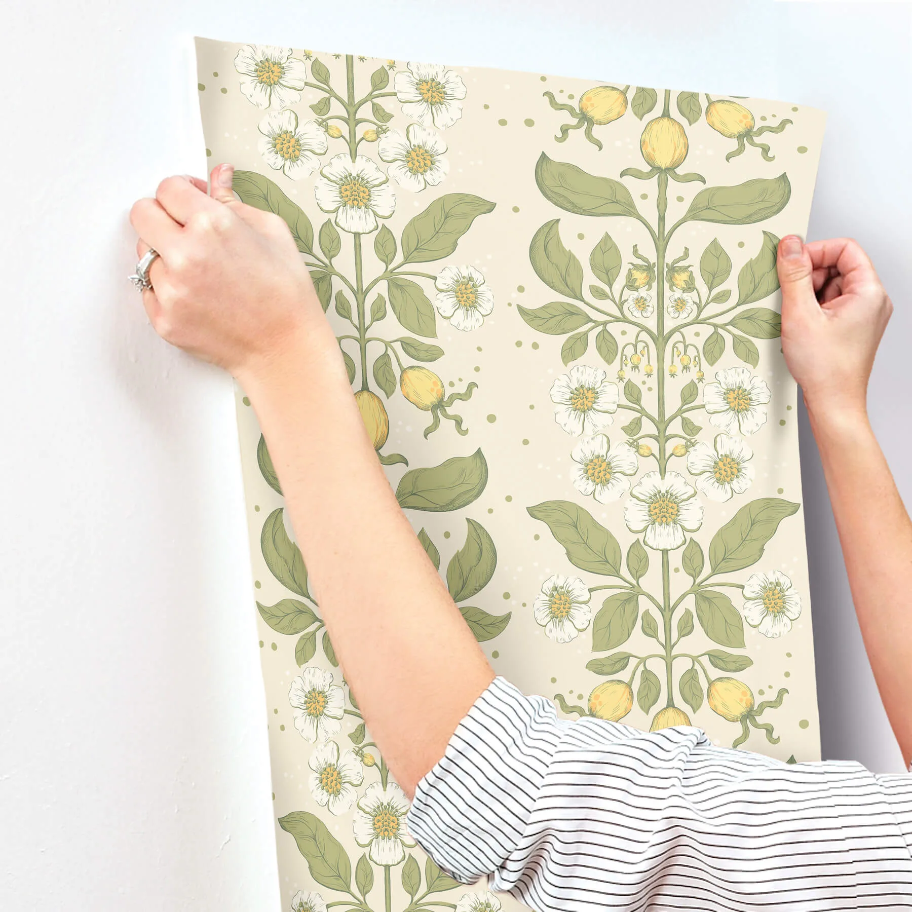 A-Street Prints Rosa - Green Wallpaper | Buy Online A-Street Prints Rosa wallpaper, color Green, SKU 4201-48010