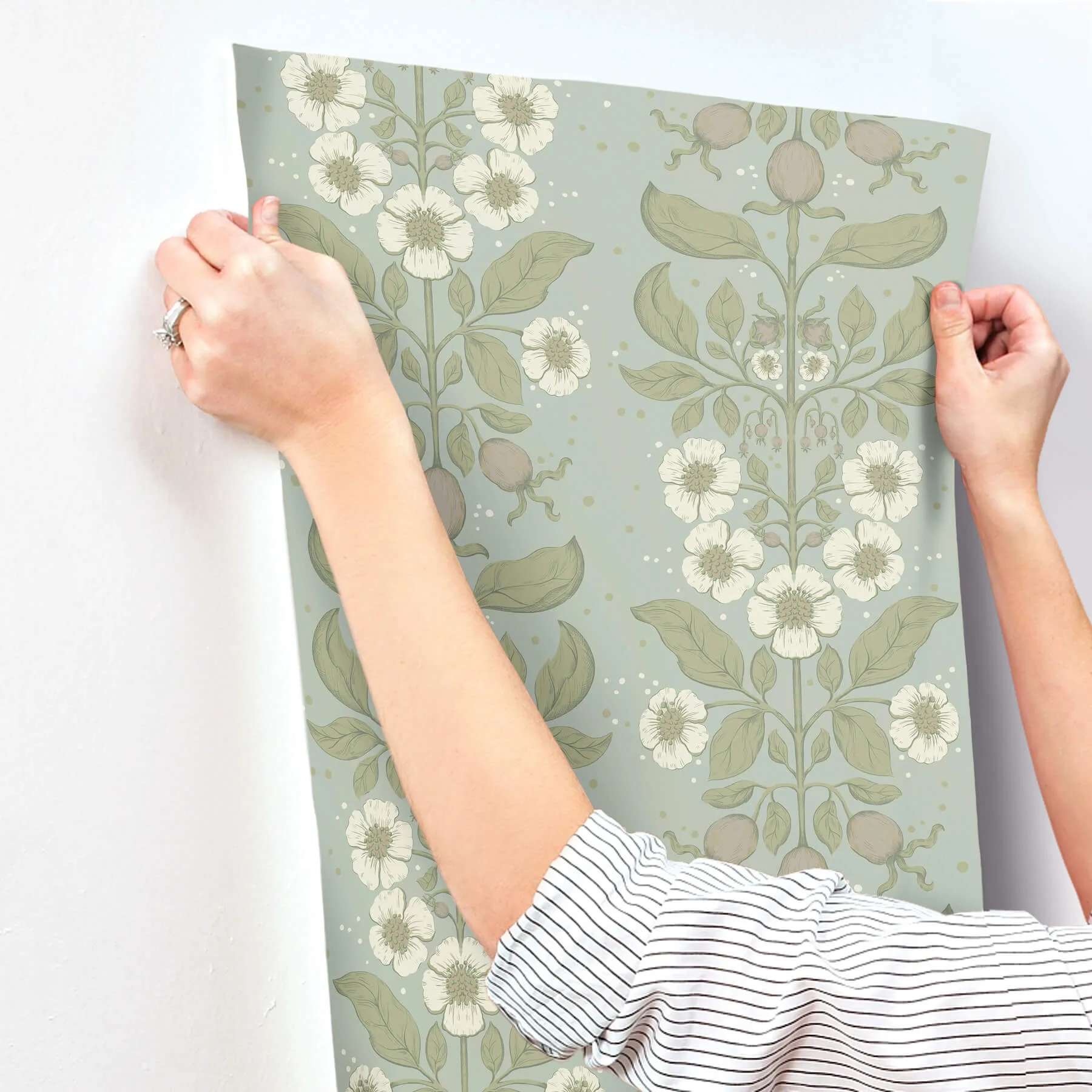 A-Street Prints Rosa - Sky Blue Wallpaper | Buy Online A-Street Prints Rosa wallpaper, color Sky Blue, SKU 4201-48011