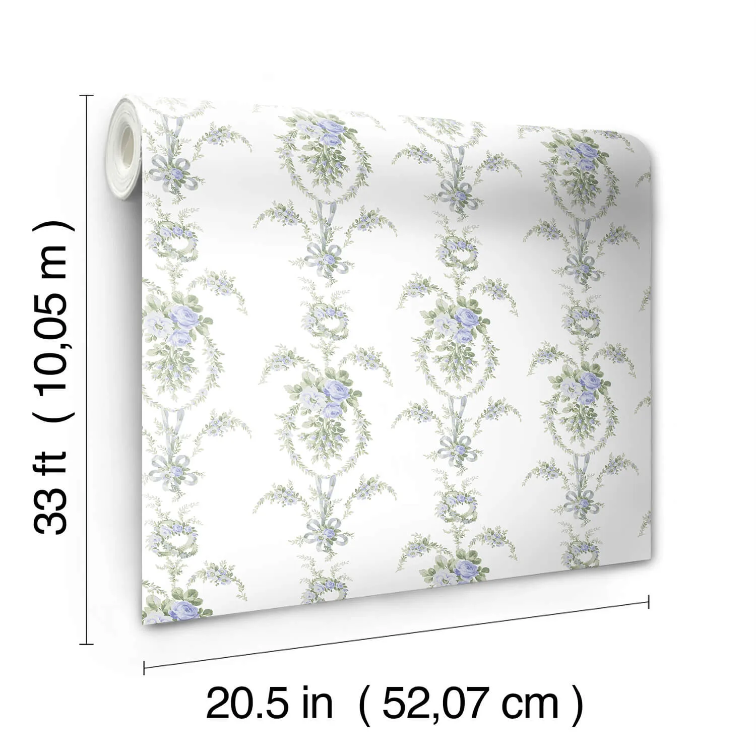 A-Street Prints Rose Cheeks - Blye Elysees Wallpaper | Buy Online A-Street Prints Rose Cheeks wallpaper, color Blye Elysees, SKU AST6089