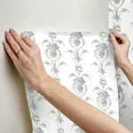 A-Street Prints Rose Cheeks - Blye Elysees Wallpaper | Buy Online A-Street Prints Rose Cheeks wallpaper, color Blye Elysees, SKU AST6089
