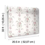 A-Street Prints Rose Cheeks - Party Pink Wallpaper | Buy Online A-Street Prints Rose Cheeks wallpaper, color Party Pink, SKU AST6088