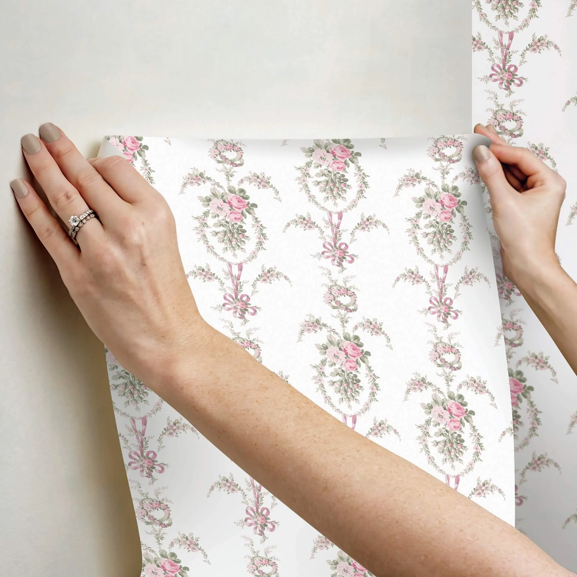 A-Street Prints Rose Cheeks - Party Pink Wallpaper | Buy Online A-Street Prints Rose Cheeks wallpaper, color Party Pink, SKU AST6088