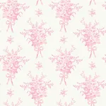 A-Street Prints Rosie Arrangements wallpaper, color Kiss Pink, SKU AST4652