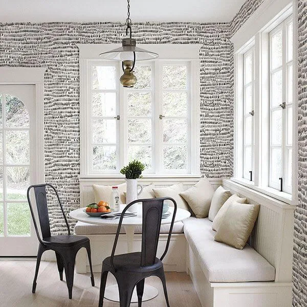 A-Street Prints Runes wallpaper, color Charcoal, SKU 2764-24354