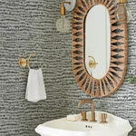 A-Street Prints Runes wallpaper, color Charcoal, SKU 4081-24354