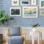 A-Street Prints Runes - Sapphire Wallpaper | Buy Online A-Street Prints Runes wallpaper, color Sapphire, SKU 4081-26357