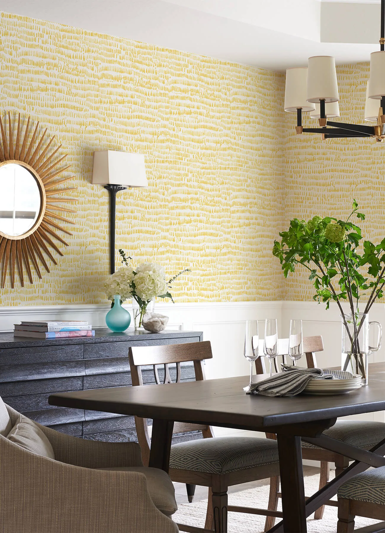 A-Street Prints Runes - Yellow Wallpaper | Buy Online A-Street Prints Runes wallpaper, color Yellow, SKU 4081-26360