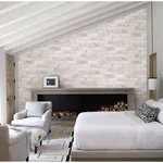 A-Street Prints Rustin wallpaper, color White, SKU 2922-22321