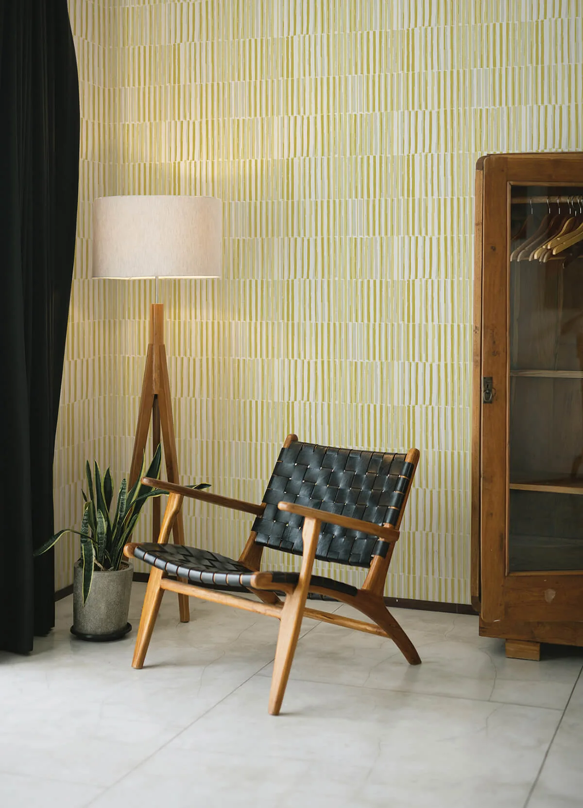 A-Street Prints Sabah wallpaper, color Yellow, SKU 4014-26416