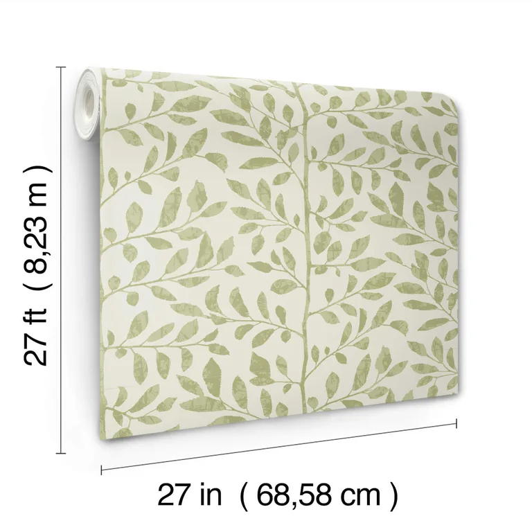 A-Street Prints Sagecrest wallpaper, color Sage, SKU 4177-83305