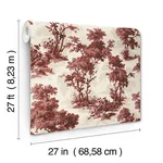 A-Street Prints Sainsbury - Ruby Wallpaper | Buy Online A-Street Prints Sainsbury wallpaper, color Ruby, SKU 4173-82106