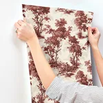 A-Street Prints Sainsbury - Ruby Wallpaper | Buy Online A-Street Prints Sainsbury wallpaper, color Ruby, SKU 4173-82106
