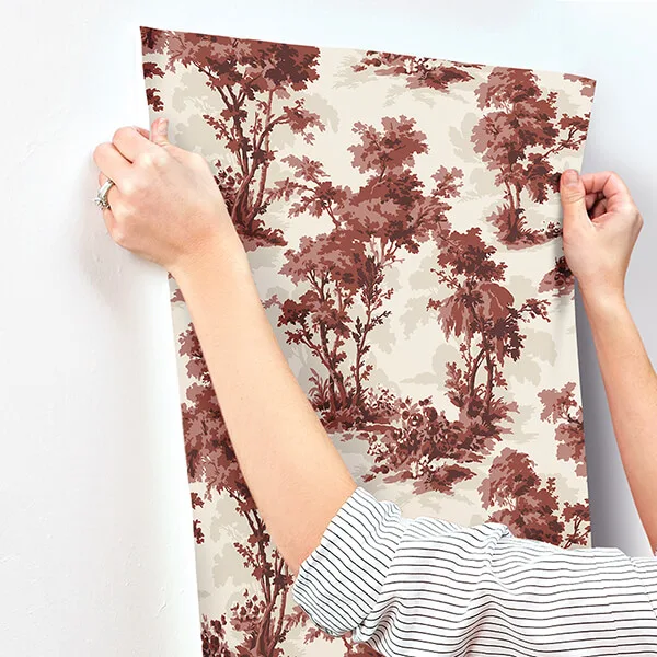 A-Street Prints Sainsbury - Ruby Wallpaper | Buy Online A-Street Prints Sainsbury wallpaper, color Ruby, SKU 4173-82106