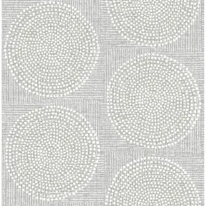 A-Street Prints Salma wallpaper, color Grey, SKU 4141-27121