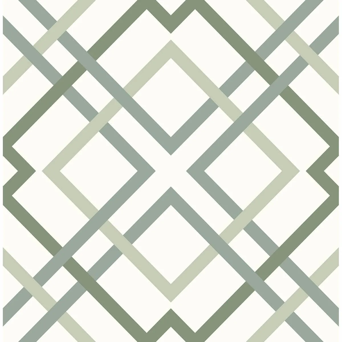 A-Street Prints Saltire Emile wallpaper, color Green, SKU 2901-25437