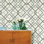 A-Street Prints Saltire Emile - Green Wallpaper | Buy Online A-Street Prints Saltire Emile wallpaper, color Green, SKU 2901-25437