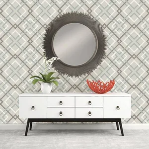 A-Street Prints Saltire wallpaper, color Taupe, SKU 2697-22649